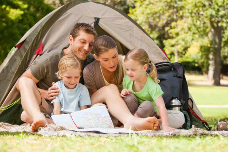 Camping vacaciones para usted y su familia